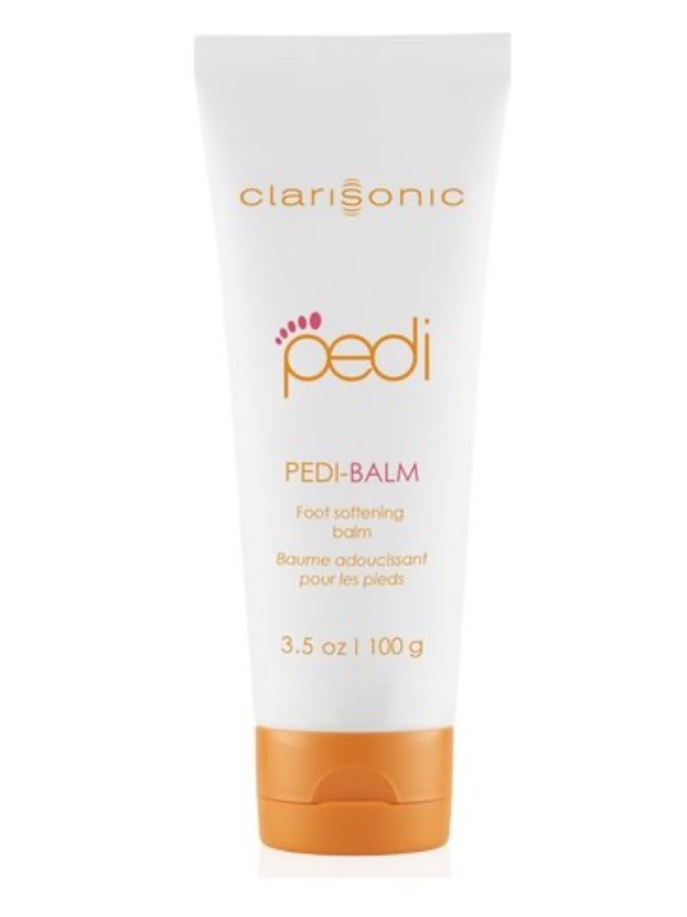 Clarisonic Pedi Balm Foot Softening Balm - White & Orange 3.5oz/100g